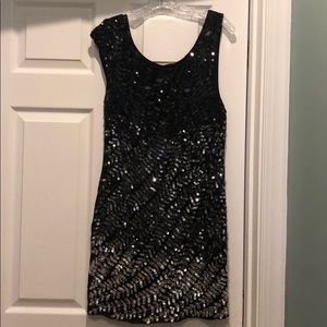 Alice & Olivia sleeveless sequin dress